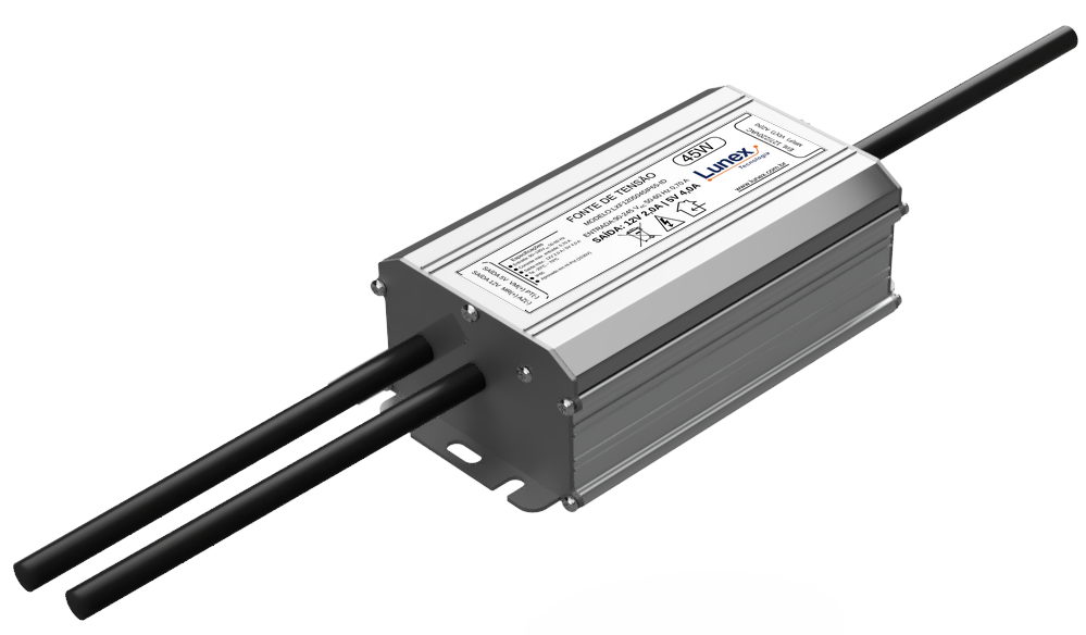 Fonte de Tensão 12V & 5V - 45W